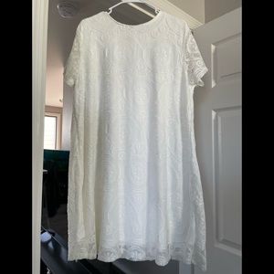 White lace dress. MAKE AN OFFER (EVERYTHING MUST GO!)